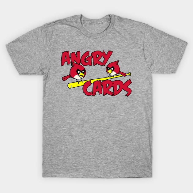 Angry Cards 2 Birds T-Shirt by Lulaco